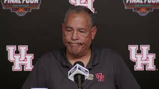 Houston National Championship Postgame Press Conference - 2025 NCAA Tournament