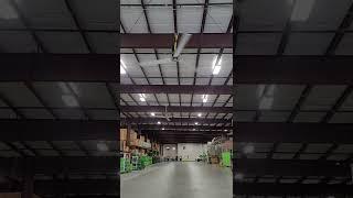 AeroFan 14' warehouse fans.