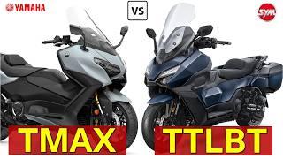 Yamaha TMAX 560 vs SYM TTLBT 508 |Comparison 2025