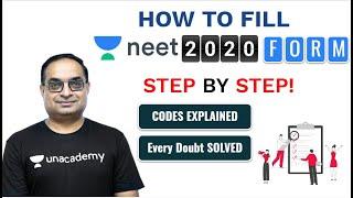 How to Fill Neet 2020 Application Form | NEET 2020 Online Form | NEET 2020 | Unacademy NEET