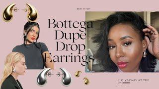 Bottega Veneta dupe Drop Earring | amazonfind  + giveaway