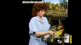 Forest Road - Learn from the best: watch Diane paint using the Bill Alexander method