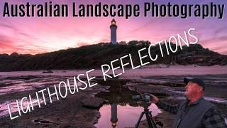 Landscape Photography - Photographing and Creating a Lighthouse Reflection