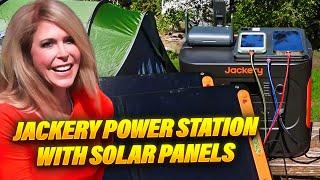 Jackery Explorer 1000 Plus: Portable Solar Power Station with Solar For Off Grid Living or Home