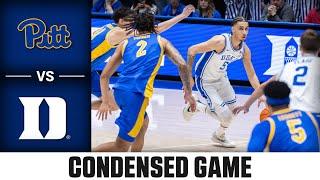 Pitt vs. Duke Condensed Game | 2024-25 ACC Men's Basketball