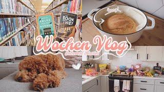 Erste Schulwoche | Haul | Bücherei + neues Buch Highlight | Brot backen | INTROVERT DIARIES