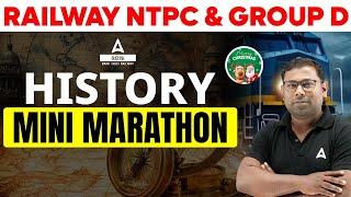 RRB NTPC & Group D History Marathon | History Marathon For Railway Exams | Railway NTPC/Group D 2025