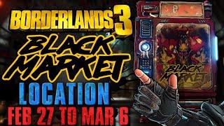 HOT & SPICY Quest Reward! Black Market Vending Machine Location (27 Feb 2025) + GOD ROLL SAVE! - BL3