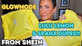 Shein Glowmode haul | Lululemon and Spanx? | Glowmode is saving me MONEY