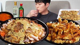 Chinese food and Kaoliang liquor! MUKBANG REALSOUND ASMR EATINGSHOW