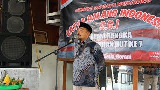 HUT KE 7 LEMBAGA SWADAYA MASYARAKAT SATYA GALANG INDONESIA