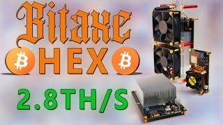 The BitaxeHex Is Pushing Limits - 2.8Th/s Bitcoin Solo Miner