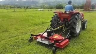 耕耘機 曳引機 附掛 三刀 1米5 割草機  試機  元榮農機~