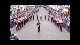 The Band of the Blues & Royals - Marching and Public concert in Solothurn, Switzerland