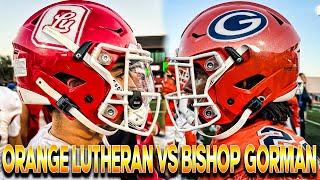 #12 Orange Lutheran vs #5 Bishop Gorman ‼️⭐️ - Two West Coast Powerhouses Clash In The Desert ️