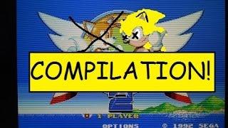 Super Sonic FAIL Compilation - Sonic the Hedgehog 2 3DS