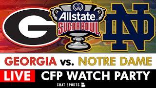 College Football Playoff LIVE Stream: Georgia vs. Notre Dame | Allstate Sugar Bowl Free Watch Party