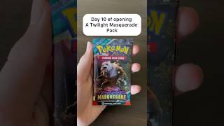 Day 10 of opening Twilight Masquerade Pokemon cards