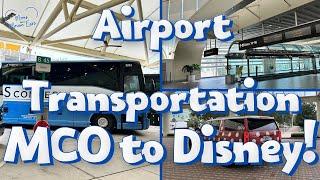 Ultimate Guide to Airport Transportation from MCO to Walt Disney World | Moms with Mouse Ears