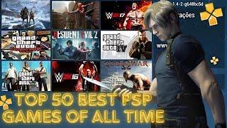 Top 50 BEST HIGH GRAPHICS PSP Games| Best PPSSPP Games