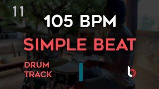 105 BPM Drum Beat - Simple Straight