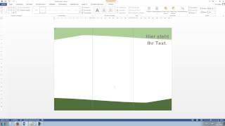 Flyer erstellen in Microsoft Word [HD, Tutorial, German, Deutsch]