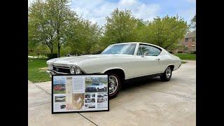 1968 Chevelle SS396 Survivor! Available at www.bluelineclassics.com