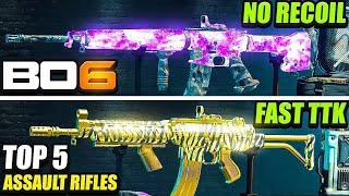 *NEW* TOP 5 META ASSAULT RIFLE LOADOUTS AFTER UPDATE in BLACK OPS 6!  (BO6 Best Class Setups)