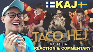 KAJ - TACO HEJ (me. GU$TA) REACTION