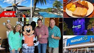 DISNEY WORLD VLOG: Four Seasons Hotel & Breakfast, Walmart, Epcot & Hollywood Studios 