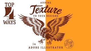 Tutorial: Top 4 Ways to Add Texture in Adobe Illustrator