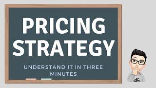 Pricing Strategy  定价策略