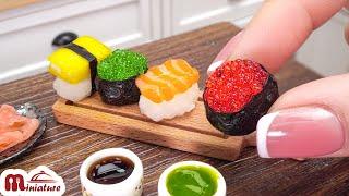 Ultimate Japanese Sushi Recipe Idea | ASMR Cooking Mini Food