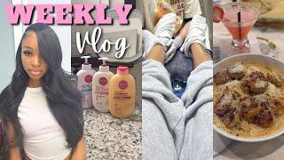 A WEEK OF GETTING MY LIFE TOGETHER ! self care tings, podcast BTS, shopping, outings, more