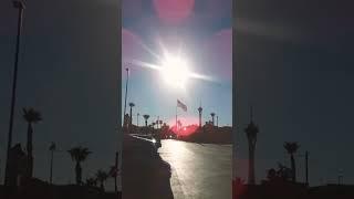 Sunset  Las Vegas Summer USA  2024#shortsfeed #shortsvideo #shorts