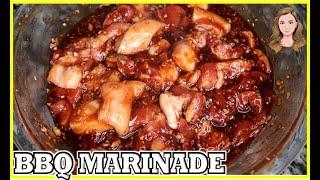 FILIPINO STYLE PORK BBQ MARINADE FOR BUSINESS  QUICK & EASY SO YUMMY!! GRILLED, PAN FRY OR OVEN