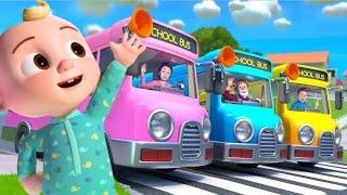 "The wheels on the bus " phonic song + nursery rhymes & kid's songs (subscribe for more )