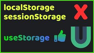  Master useStorage with VueUse – Effortless Data Persistence in Vue.js!