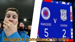 RANGERS 5-2 DUNDEE - MATCHDAY VLOG!