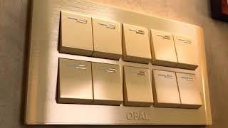 Opal switch & Socket on air commercial on TV media