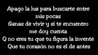 Juan Fernando Velasco Ft. Noel Schajris - Hoy que no estas (Letra)