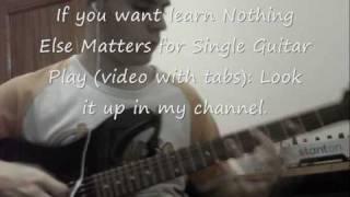 ASIO4ALL + GUITAR RIG 4 + PLAY NOTHING ELSE MATTERS PRESETS