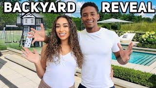 RISSA AND QUAN OFFICIAL BACKYARD MAKEOVER TOUR!!! *Finally*