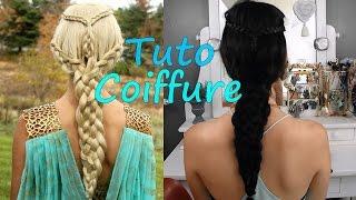 Tuto coiffure inspiration Daenerys Game of thrones