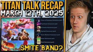 Merlin Reveal Friday, Announcer Packs, SMITE TV Series & More! - Titan Talk Recap