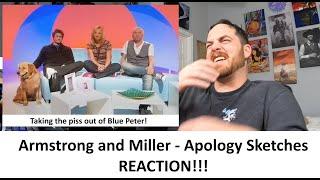 American Reacts Armstrong and Miller - Blue Peter Apology Sketches REACTION