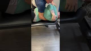 Perfect Pregnancy Adjustment! #asmrsounds #chiropractic #pregnancy #adjustment #trending