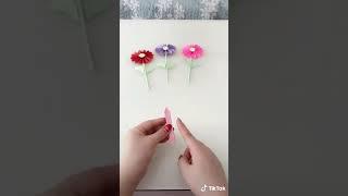 Cara membuat bunga dari kertas origami