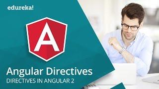 Angular Directives | Angular 2 Custom Directives | Angular Tutorial | Angular Training | Edureka