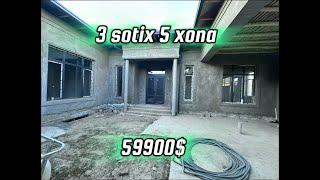  59.900$ 3 sotix 5 xona + holl + oshxona Yangi toshmi postidan 5.5 km Tutzorda  tel: 998115450